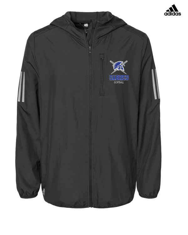 Sumner Academy Softball Shadow - Adidas Men's Windbreaker