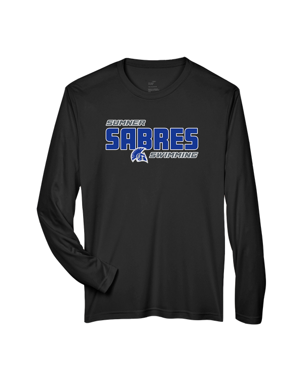 Sumner Academy Swimming Bold - Performance Long Sleeve