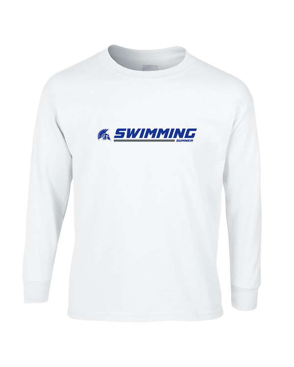 Sumner Academy Swimming Switch - Mens Basic Cotton Long Sleeve