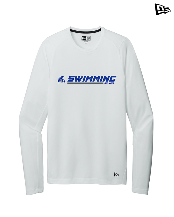 Sumner Academy Swimming Switch - New Era Long Sleeve Crew