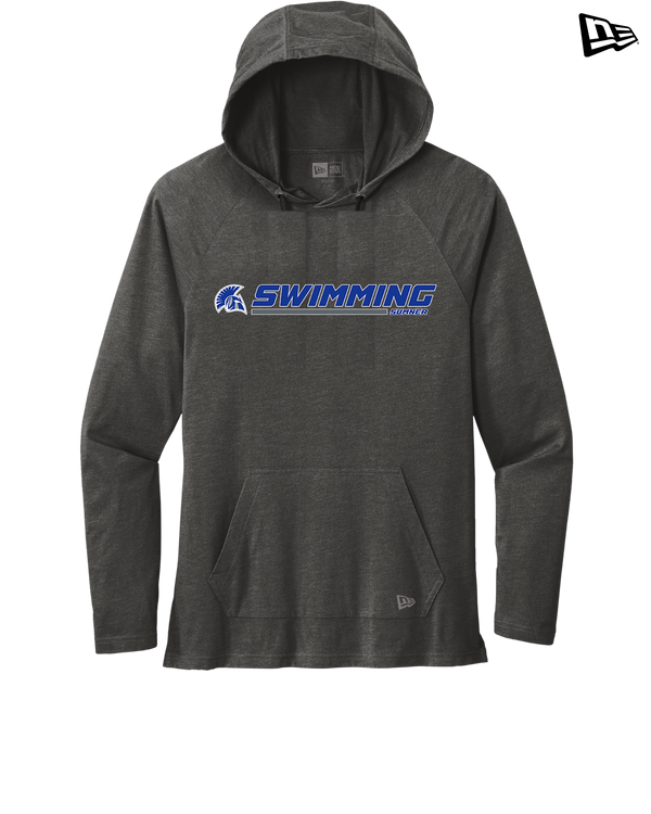 Sumner Academy Swimming Switch - New Era Tri Blend Hoodie