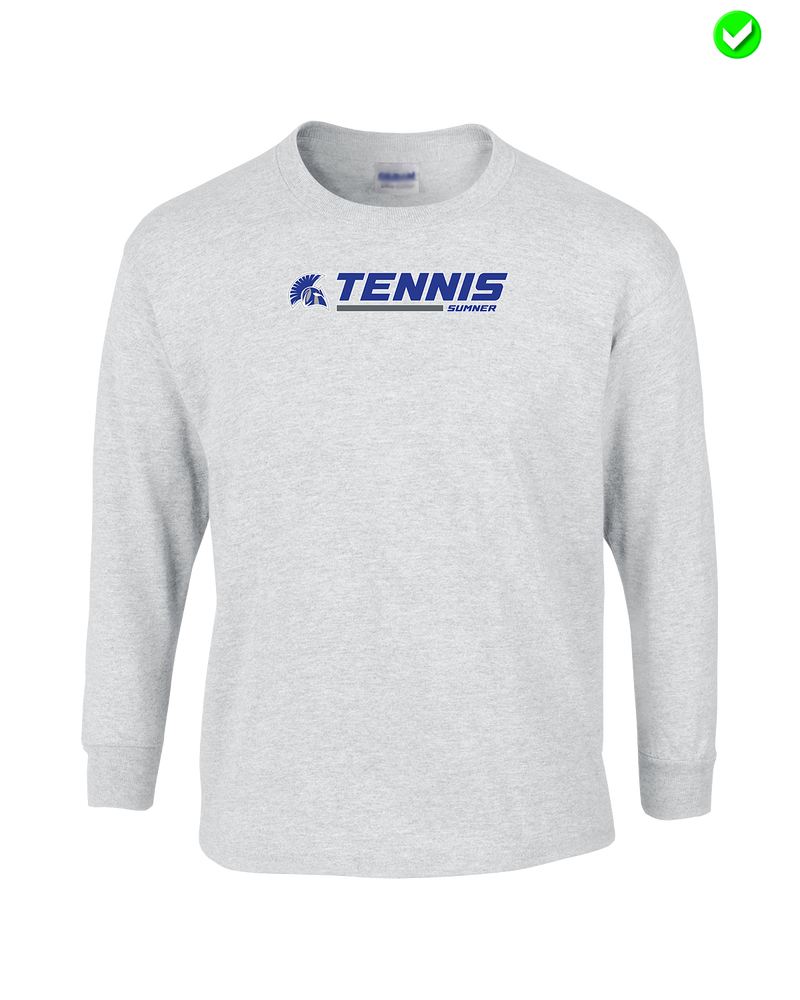 Sumner Academy Tennis Switch - Mens Basic Cotton Long Sleeve