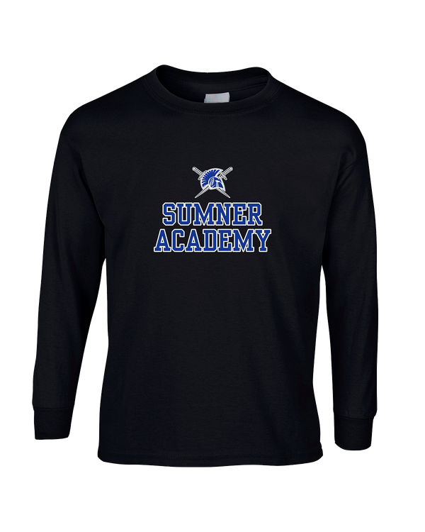 Sumner Academy Sword - Mens Basic Cotton Long Sleeve