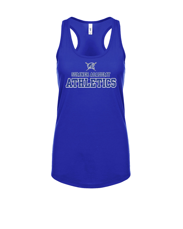 Sumner Academy Athletics Sword - Womens Tank Top