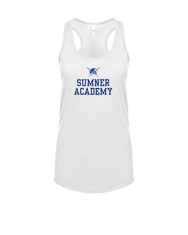 Sumner Academy Sword - Womens Tank Top