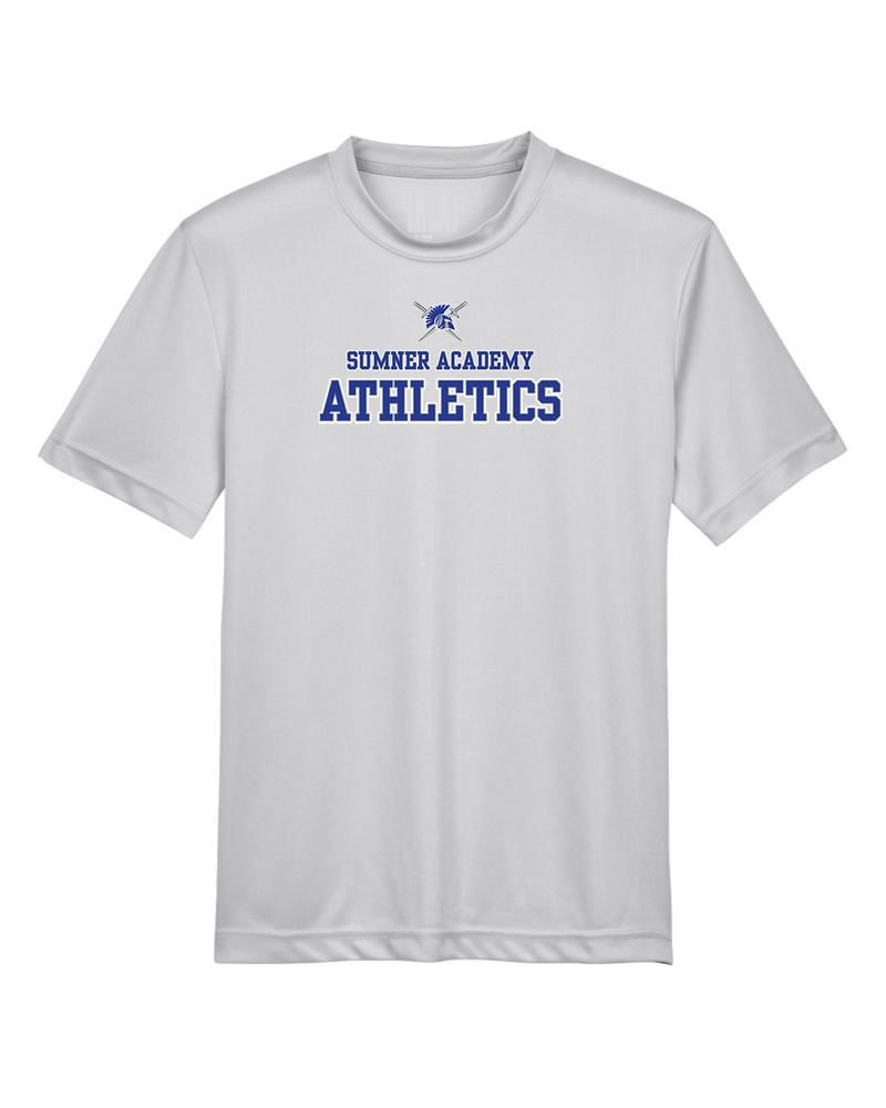 Sumner Academy Athletics Sword - Youth Performance T-Shirt