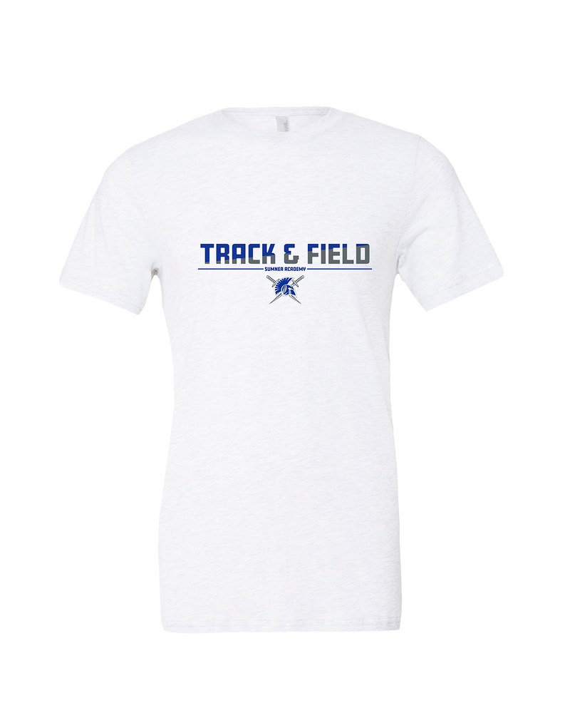 Sumner Academy Track & Field Cut - Mens Tri Blend Shirt
