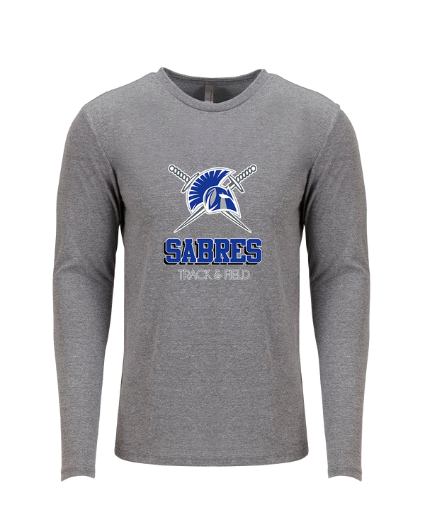 Sumner Academy Track & Field Shadow - Tri Blend Long Sleeve