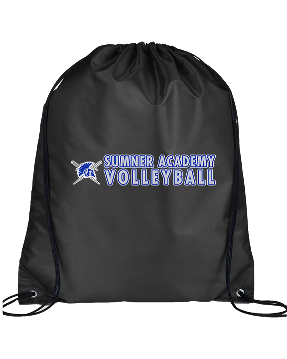 Sumner Academy Volleyball Basic - Drawstring Bag