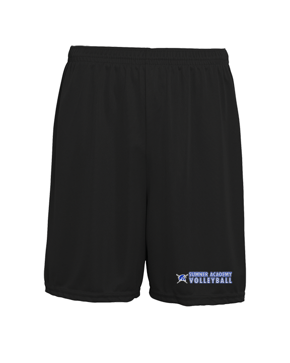 Sumner Academy Volleyball Basic - Mens 7inch Training Shorts