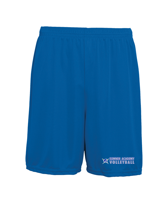 Sumner Academy Volleyball Basic - Mens 7inch Training Shorts