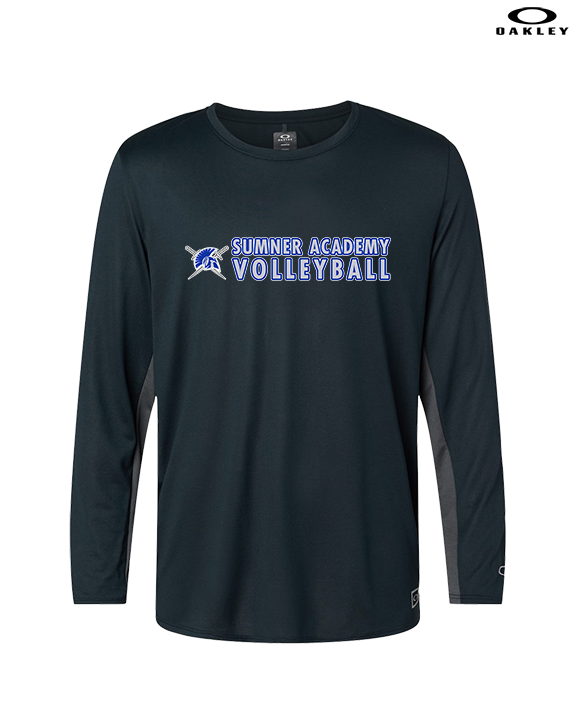 Sumner Academy Volleyball Basic - Mens Oakley Longsleeve