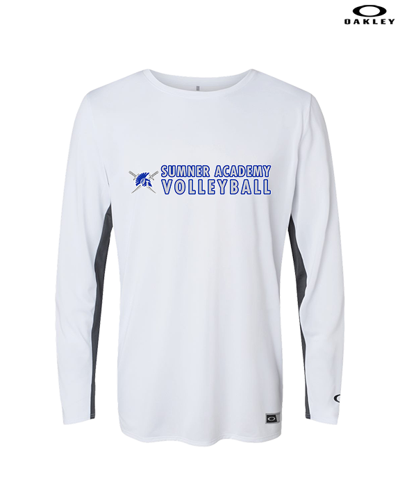 Sumner Academy Volleyball Basic - Mens Oakley Longsleeve