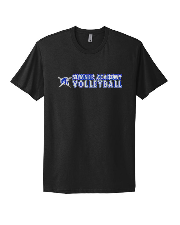 Sumner Academy Volleyball Basic - Mens Select Cotton T-Shirt