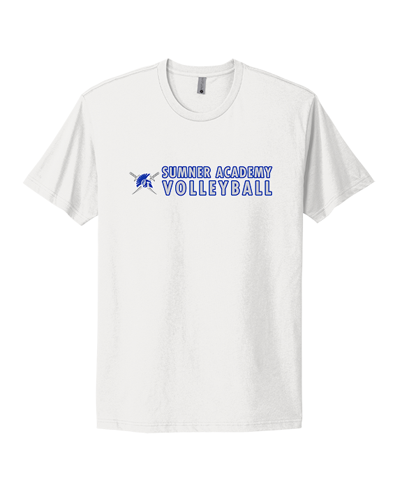 Sumner Academy Volleyball Basic - Mens Select Cotton T-Shirt