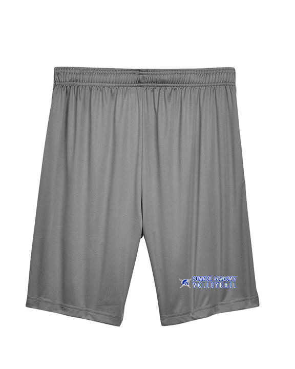 Sumner Academy Volleyball Basic - Mens Training Shorts with Pockets