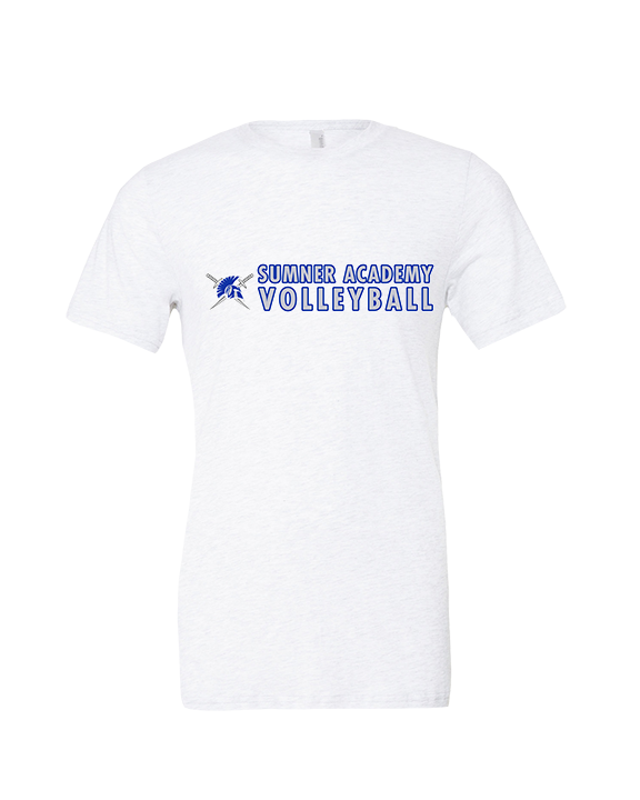 Sumner Academy Volleyball Basic - Tri-Blend Shirt