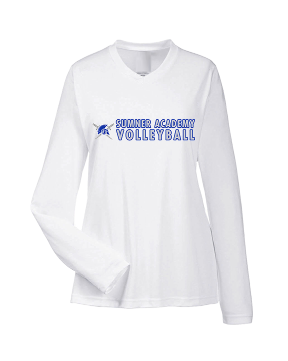 Sumner Academy Volleyball Basic - Womens Performance Longsleeve