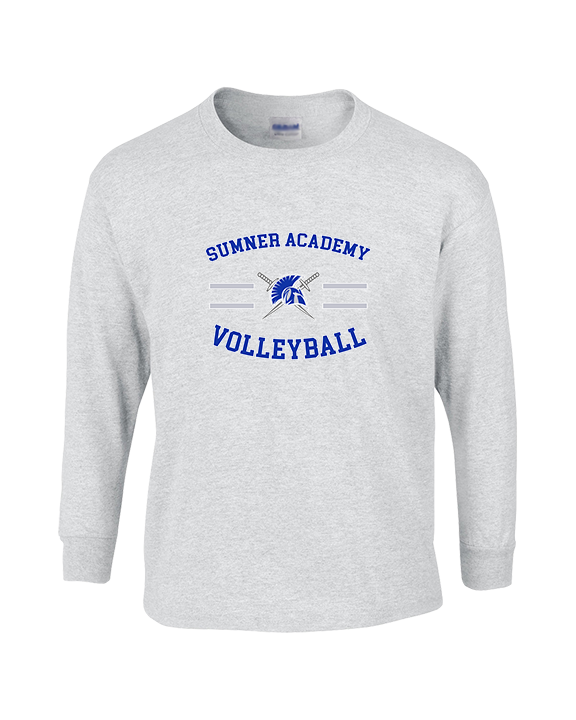 Sumner Academy Volleyball Curve - Cotton Longsleeve