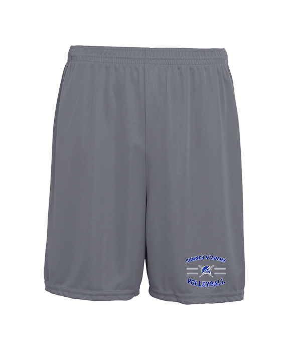 Sumner Academy Volleyball Curve - Mens 7inch Training Shorts