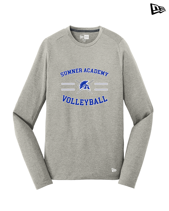 Sumner Academy Volleyball Curve - New Era Performance Long Sleeve