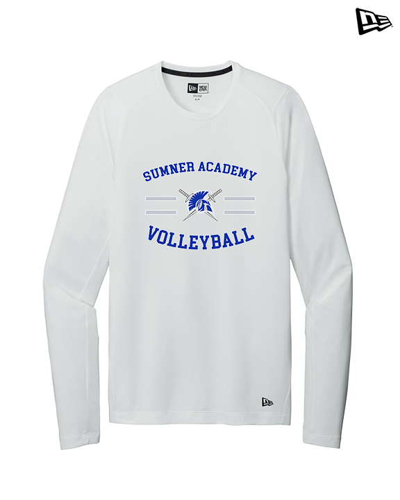 Sumner Academy Volleyball Curve - New Era Performance Long Sleeve