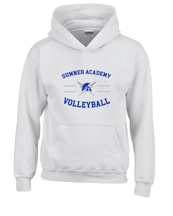 Sumner Academy Volleyball Curve - Unisex Hoodie