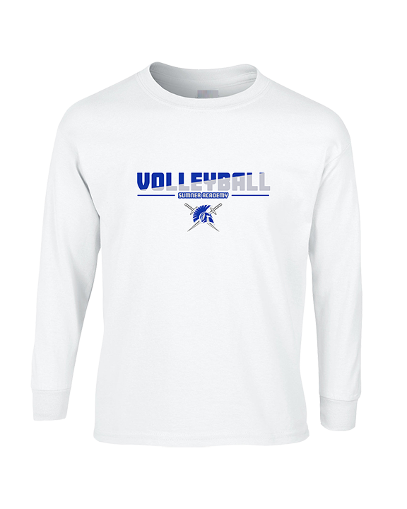 Sumner Academy Volleyball Cut - Cotton Longsleeve