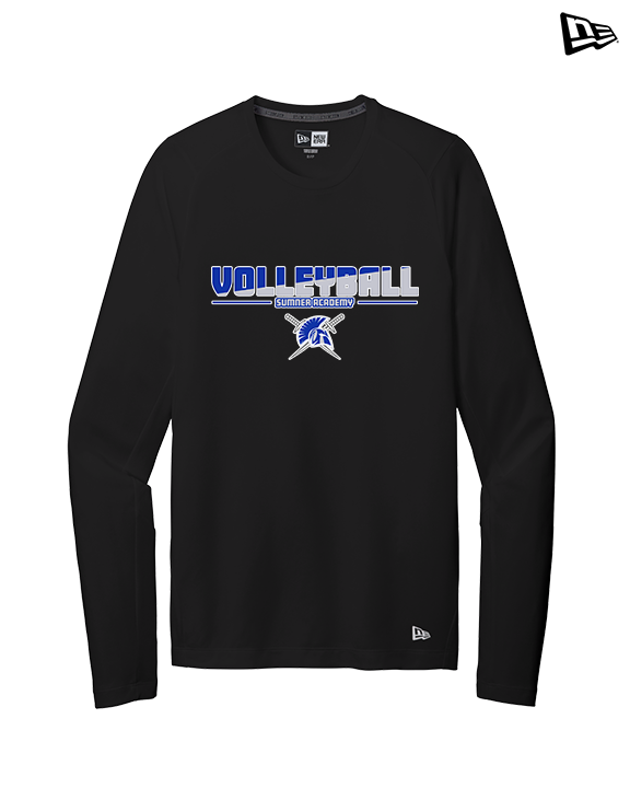 Sumner Academy Volleyball Cut - New Era Performance Long Sleeve