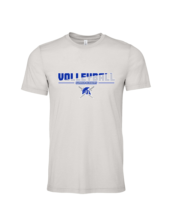 Sumner Academy Volleyball Cut - Tri-Blend Shirt