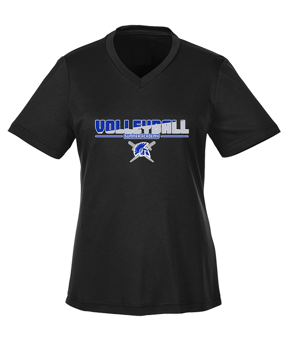 Sumner Academy Volleyball Cut - Womens Performance Shirt