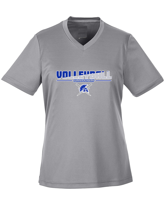 Sumner Academy Volleyball Cut - Womens Performance Shirt