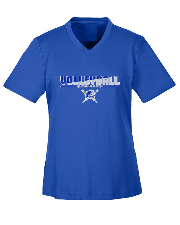 Sumner Academy Volleyball Cut - Womens Performance Shirt