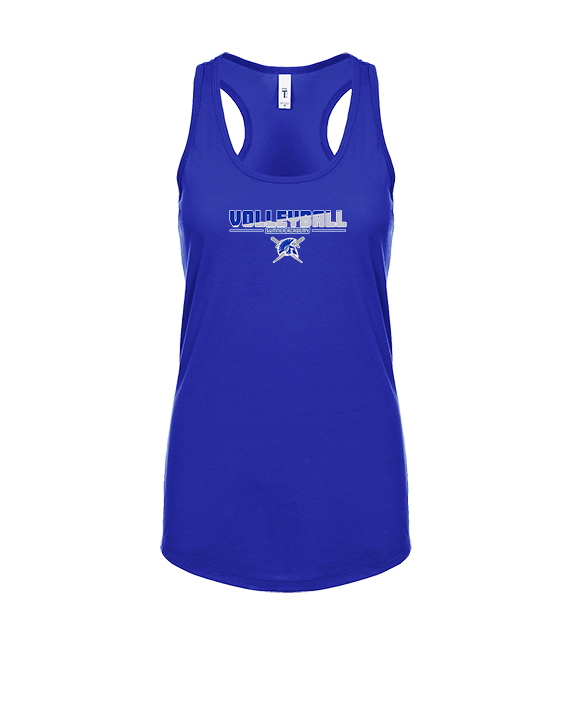 Sumner Academy Volleyball Cut - Womens Tank Top