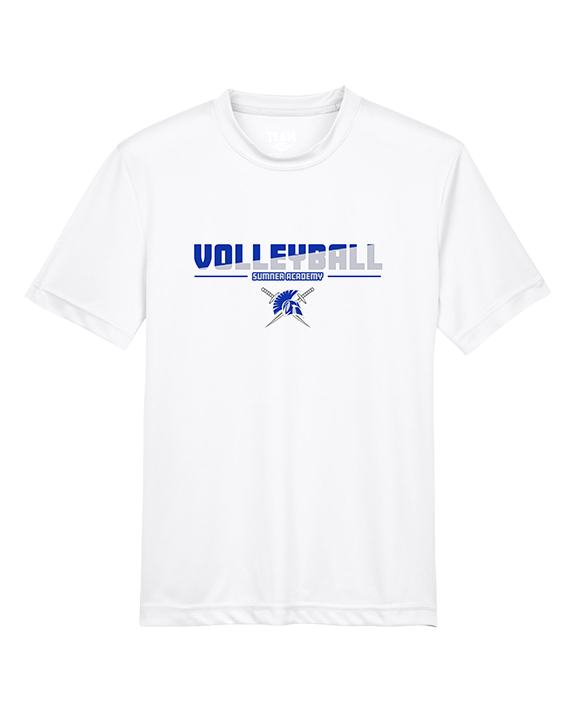 Sumner Academy Volleyball Cut - Youth Performance Shirt