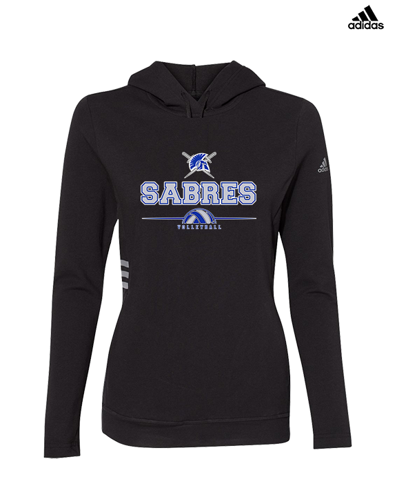 Sumner Academy Volleyball Half VBall - Womens Adidas Hoodie