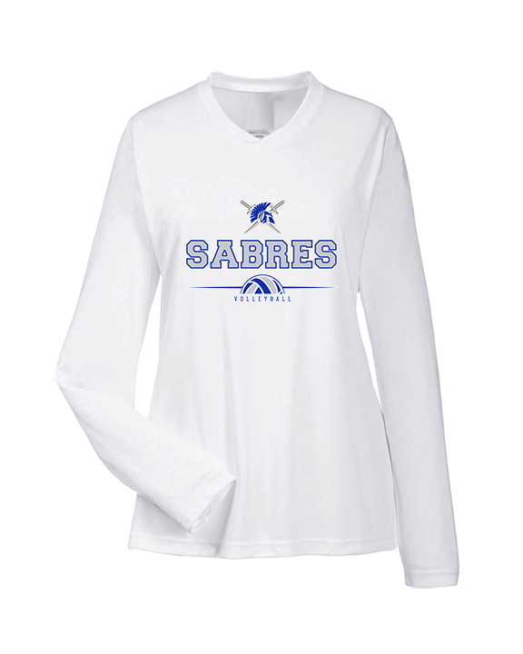 Sumner Academy Volleyball Half VBall - Womens Performance Longsleeve