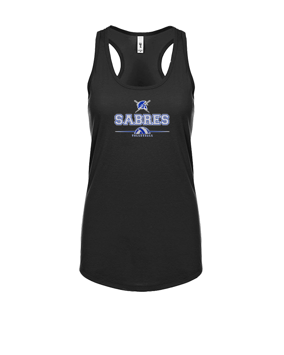 Sumner Academy Volleyball Half VBall - Womens Tank Top