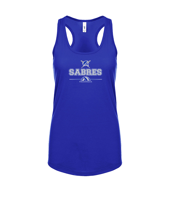 Sumner Academy Volleyball Half VBall - Womens Tank Top