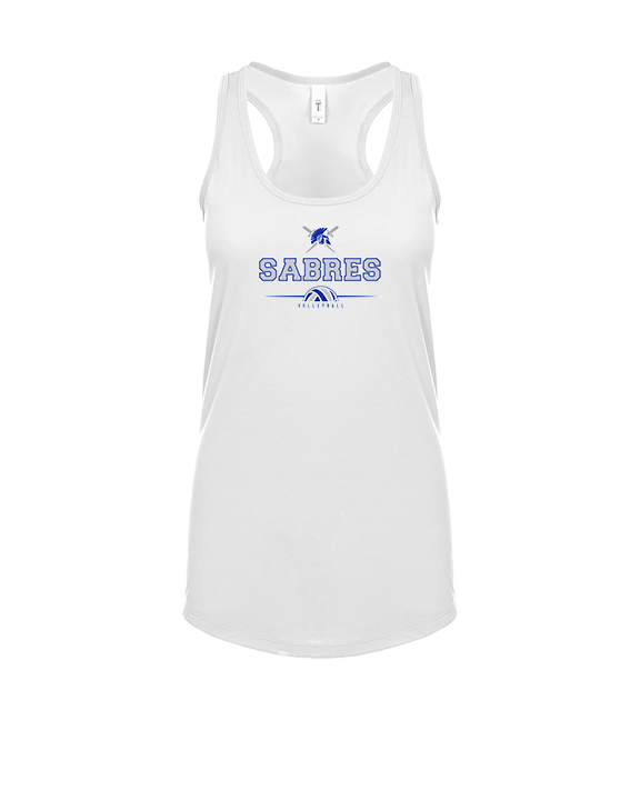 Sumner Academy Volleyball Half VBall - Womens Tank Top