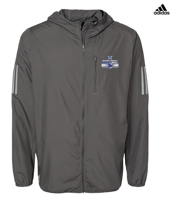 Sumner Academy Volleyball Leave It On The Court - Mens Adidas Full Zip Jacket