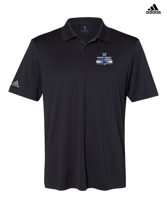 Sumner Academy Volleyball Leave It On The Court - Mens Adidas Polo