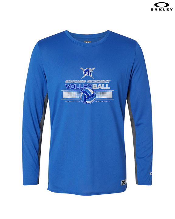 Sumner Academy Volleyball Leave It On The Court - Mens Oakley Longsleeve