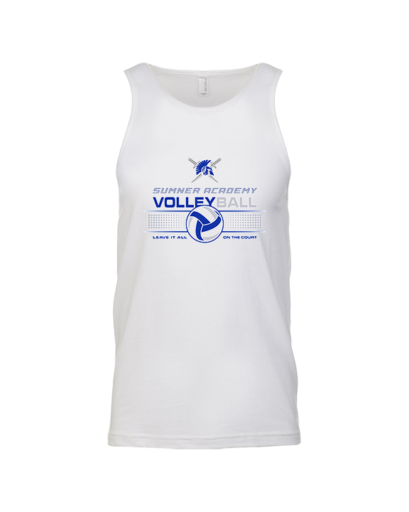 Sumner Academy Volleyball Leave It On The Court - Tank Top