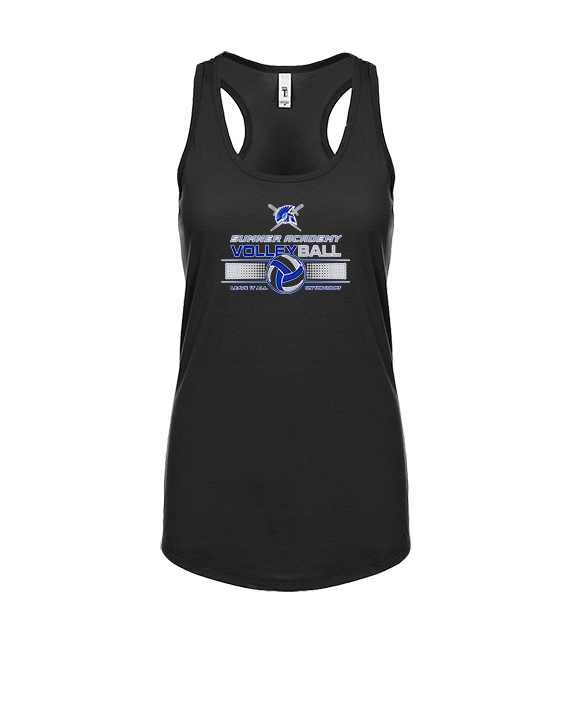 Sumner Academy Volleyball Leave It On The Court - Womens Tank Top