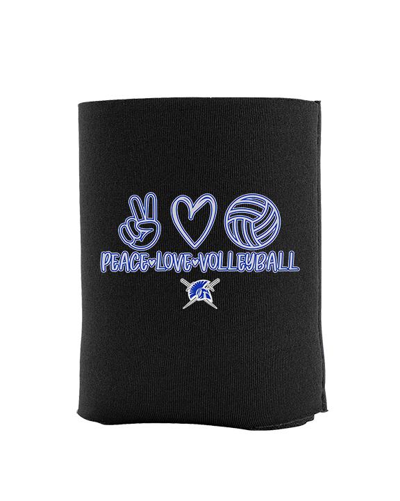 Sumner Academy Volleyball Peace Love VBall - Koozie