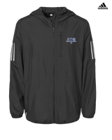 Sumner Academy Volleyball Peace Love VBall - Mens Adidas Full Zip Jacket