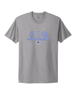 Sumner Academy Volleyball Peace Love VBall - Mens Select Cotton T-Shirt