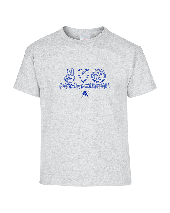 Sumner Academy Volleyball Peace Love VBall - Youth Shirt