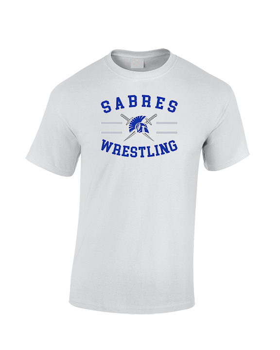 Sumner Academy Wrestling Curve - Cotton T-Shirt